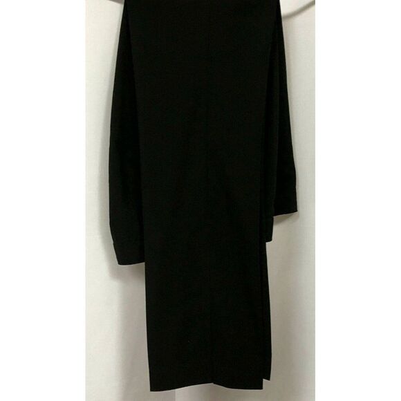 Venus Sz 2 Black Slim Leg Career Dress Pants No Pockets Ankle Vents NEW - Picture 2 of 4